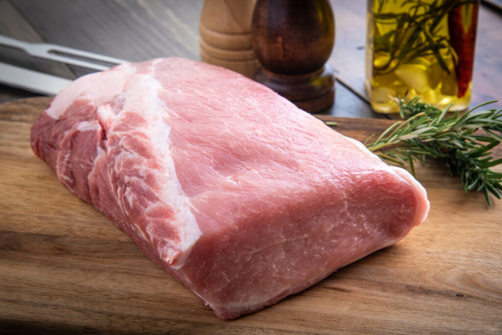 Pork loin cooking temp from Wilson Farm Meats
