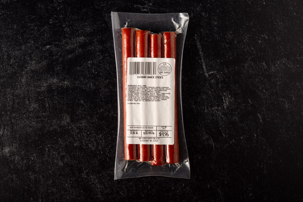 Meat and cheese gift box