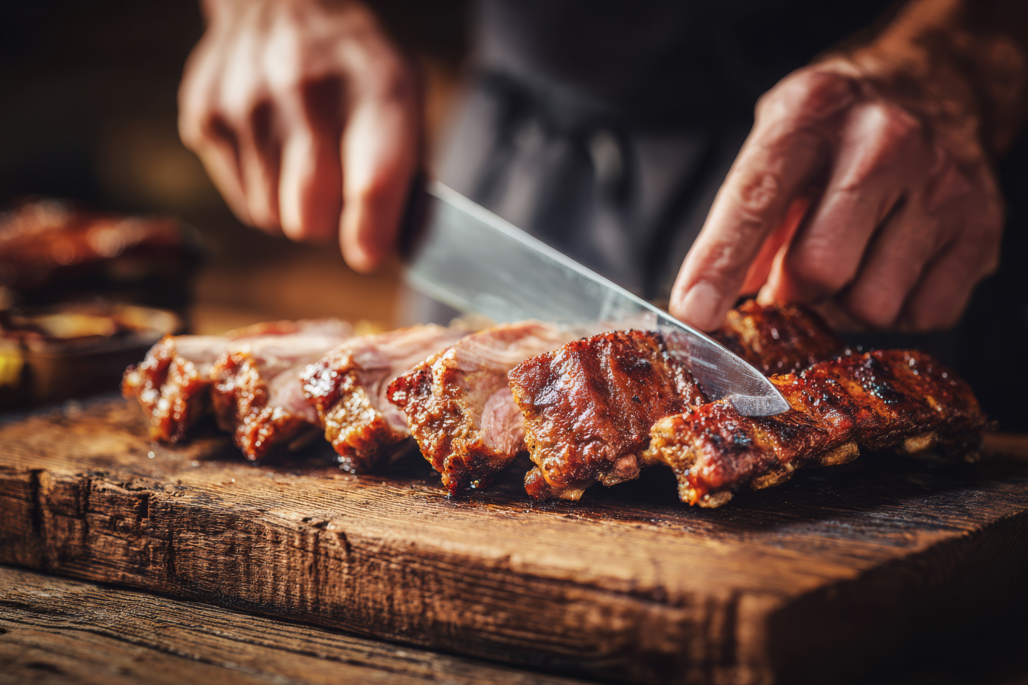 smoking wood for ham