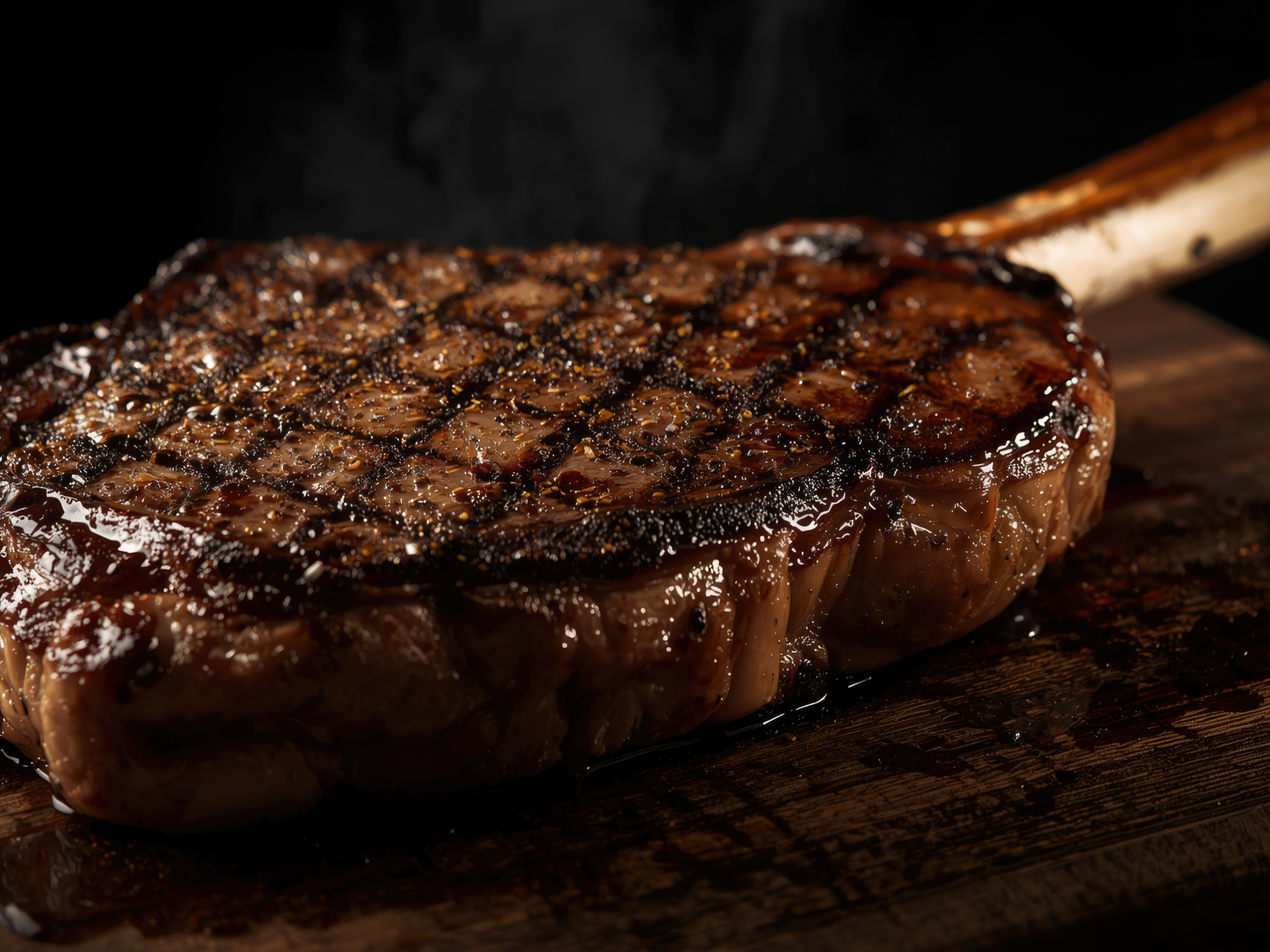 how to sear a thick steak