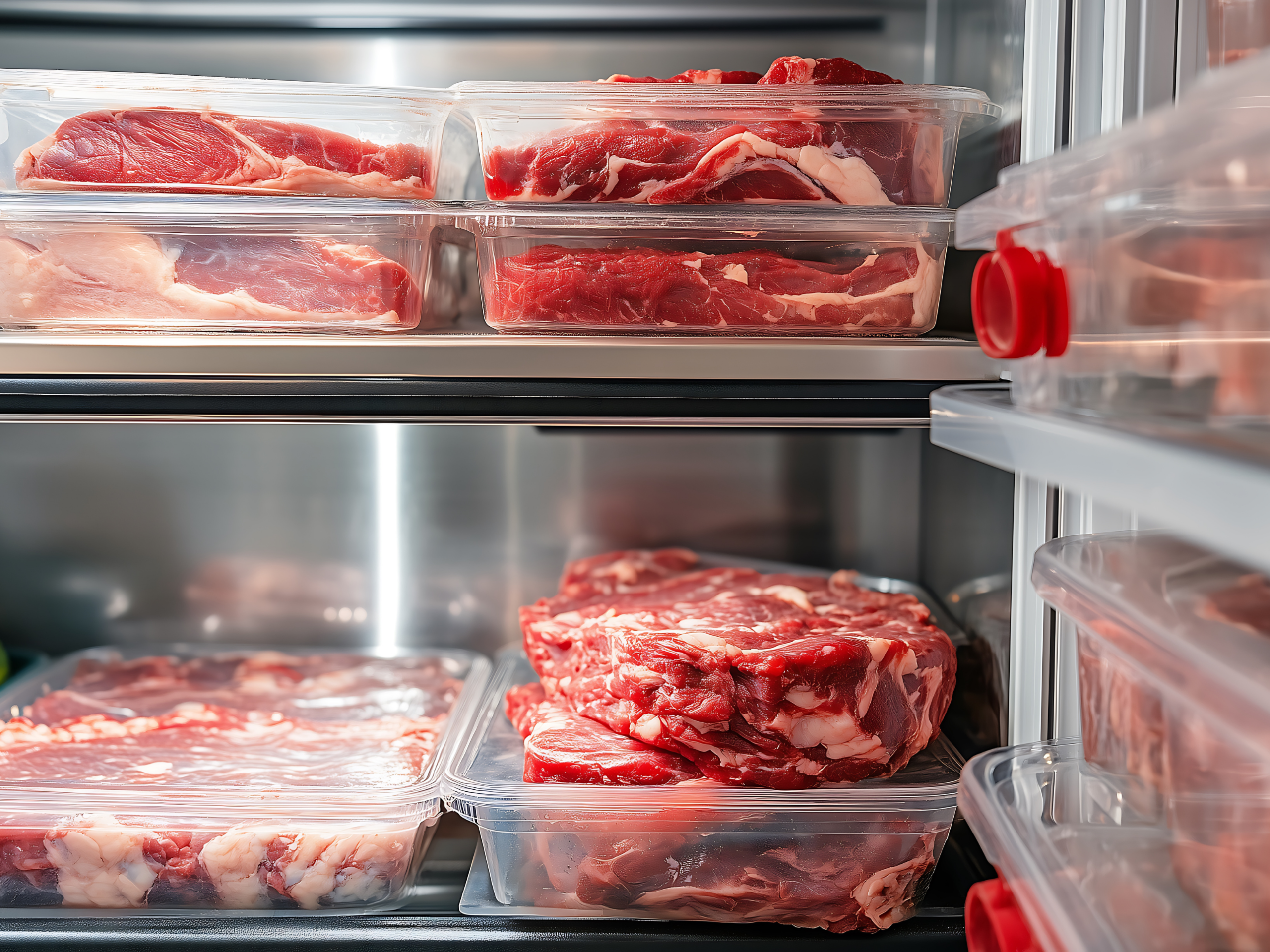 half beef meal planning
