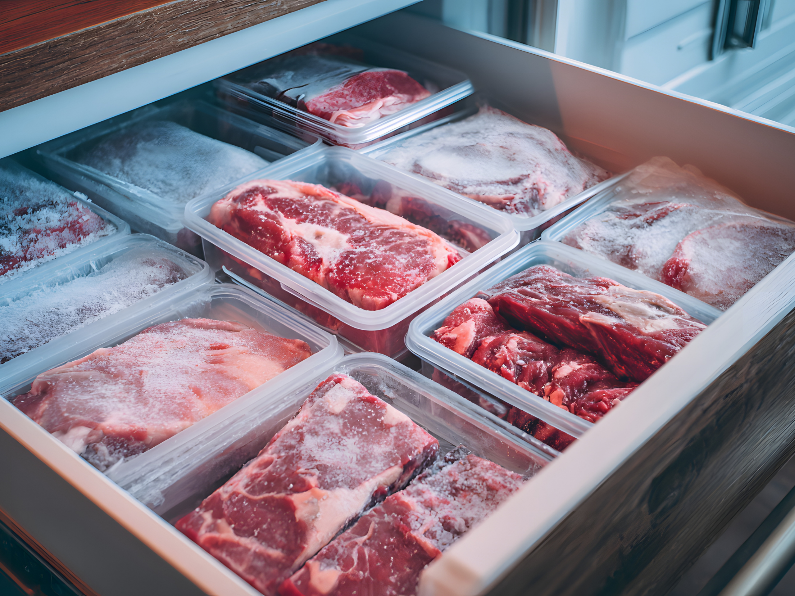 half beef meal planning
