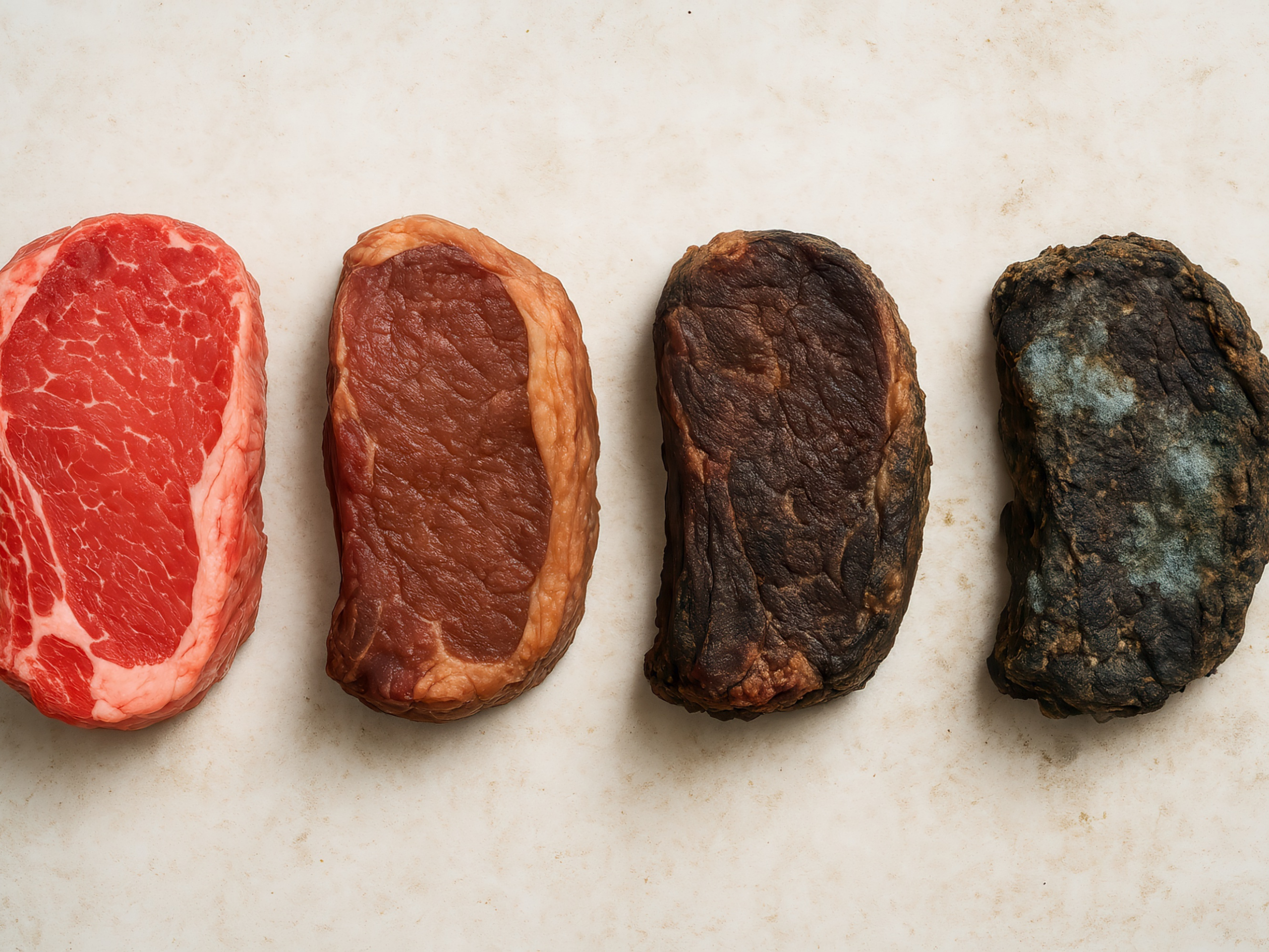 steak bleeding in the pan